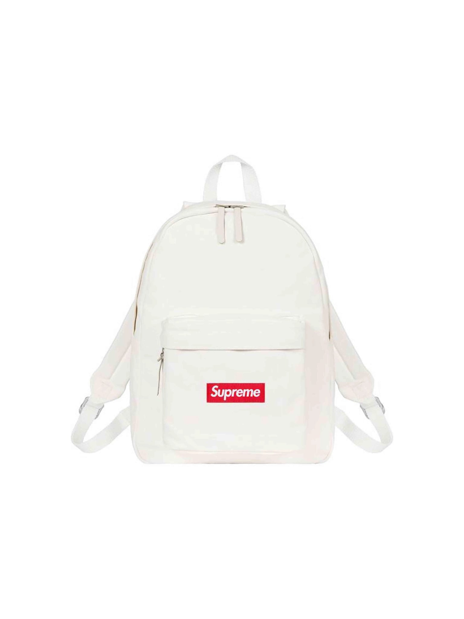 Supreme Canvas Backpack White [FW20] Supreme