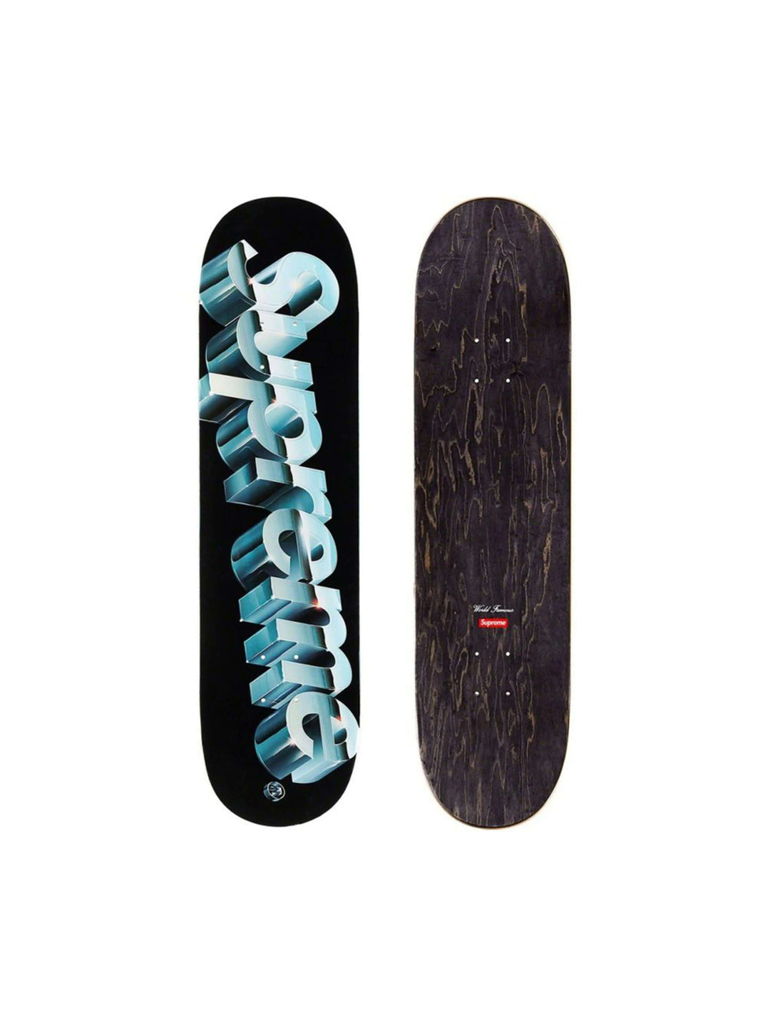 Supreme Chrome Logo Deck 8" Supreme