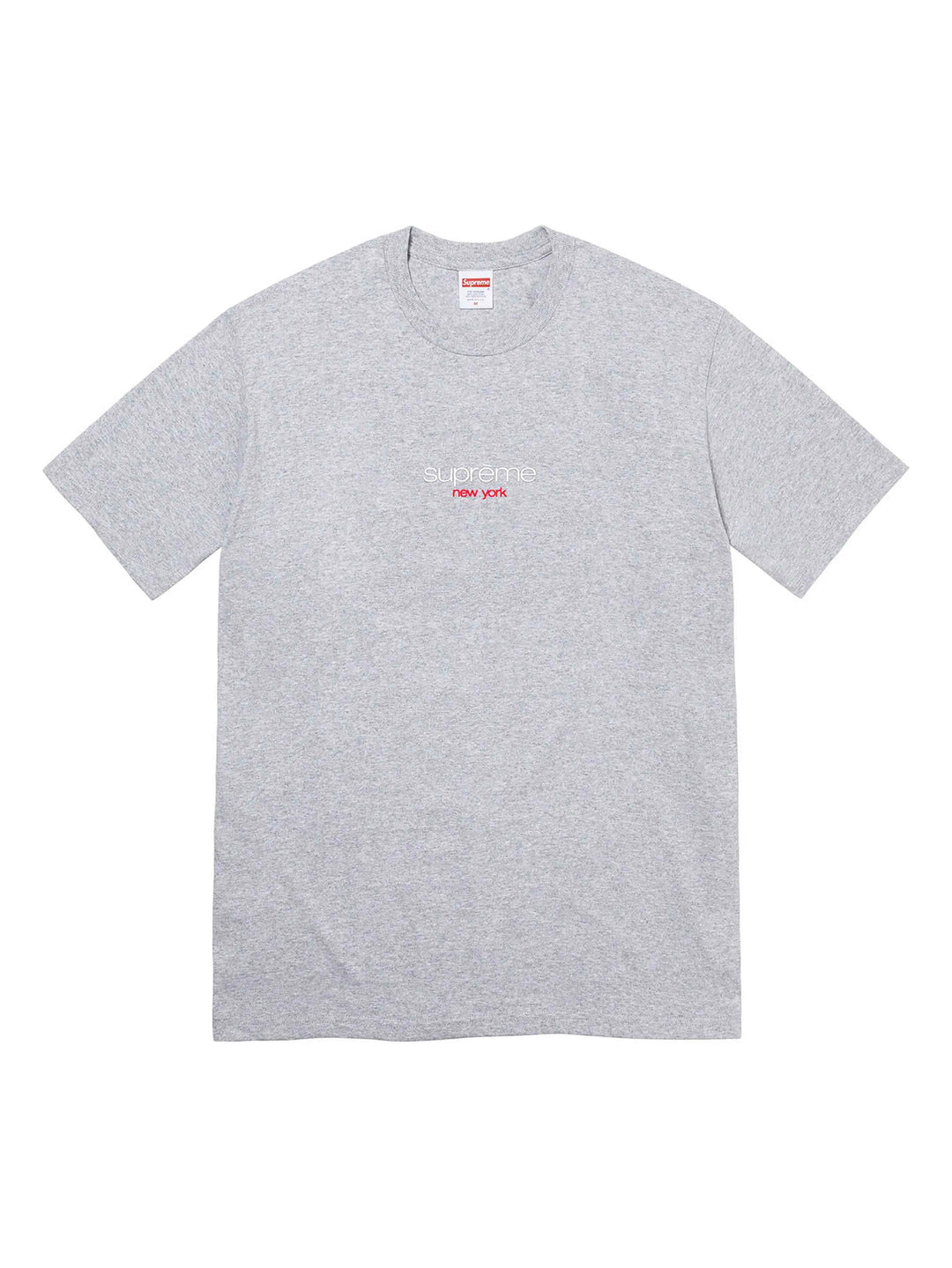 Supreme Classic Logo Tee Heather Grey (FW20) Prior