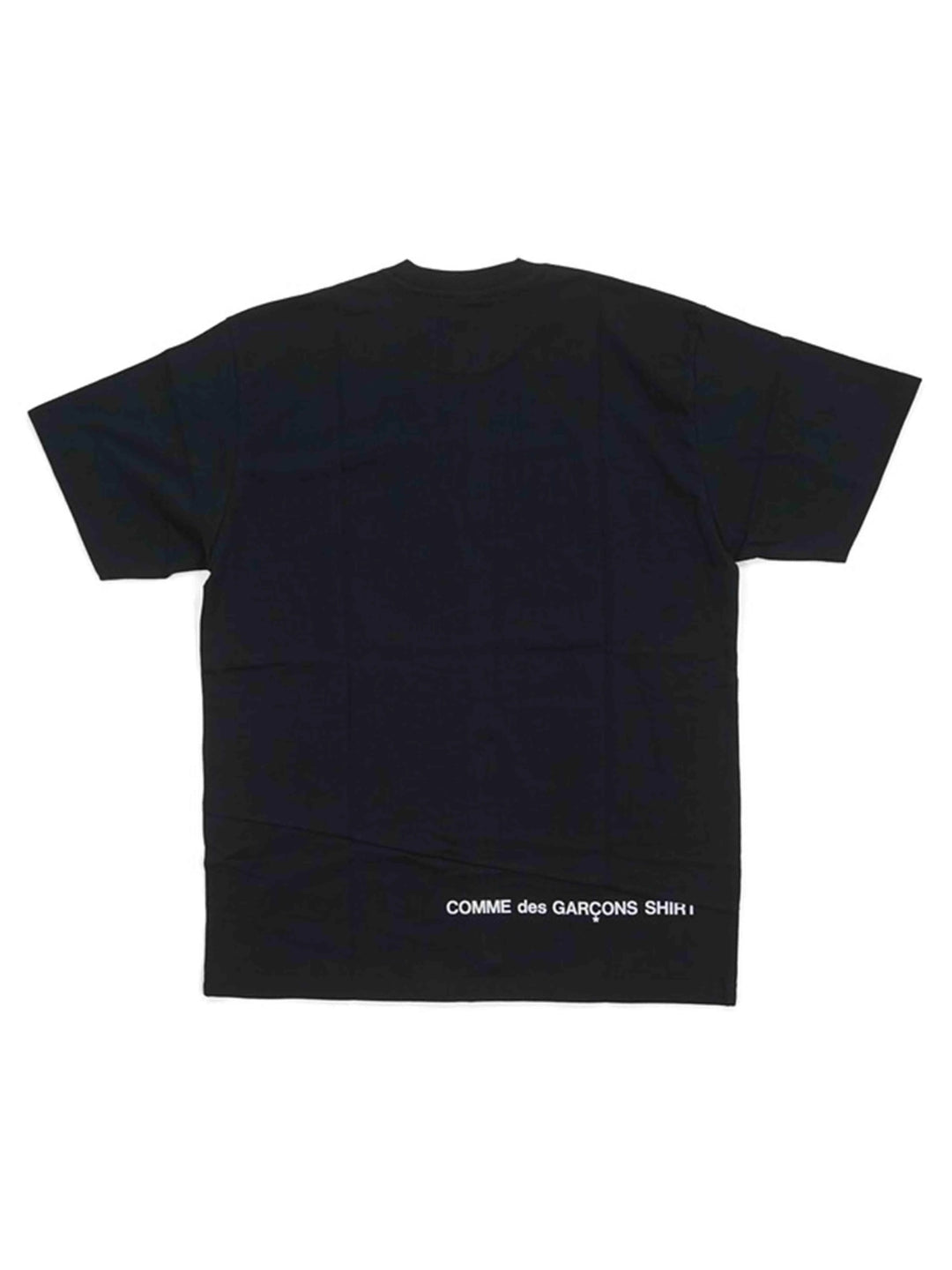 Supreme Comme des Garcons SHIRT Split Box Logo Tee Black [FW18] Supreme
