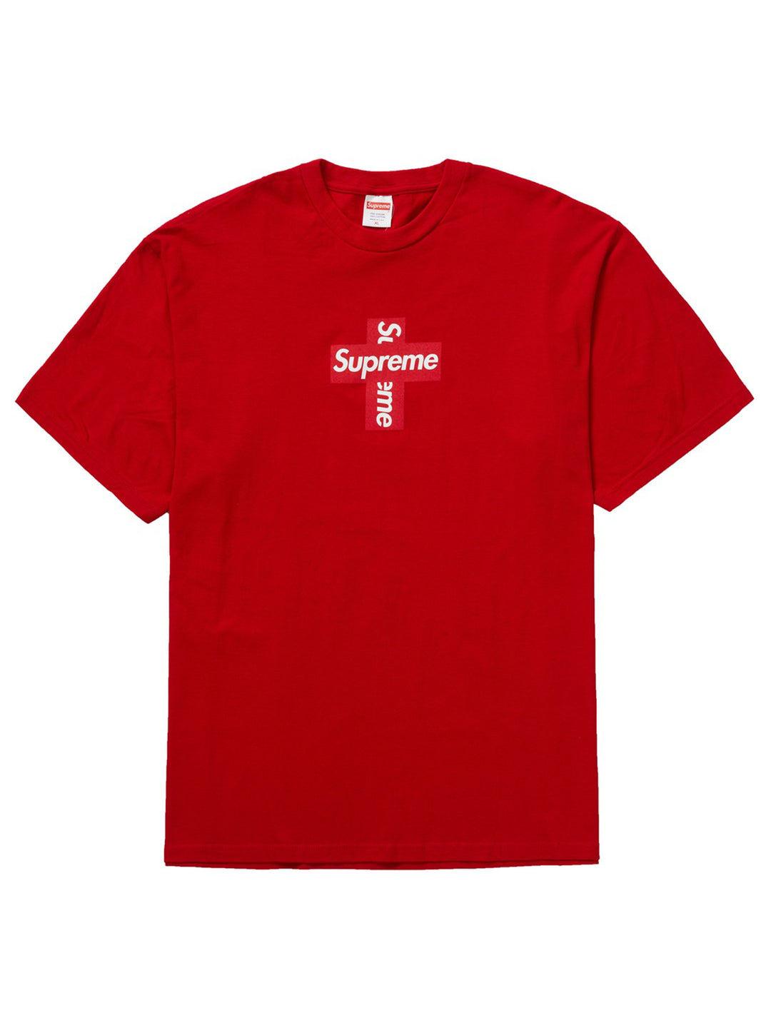 Supreme Cross Box Logo Tee RED [FW20] Prior