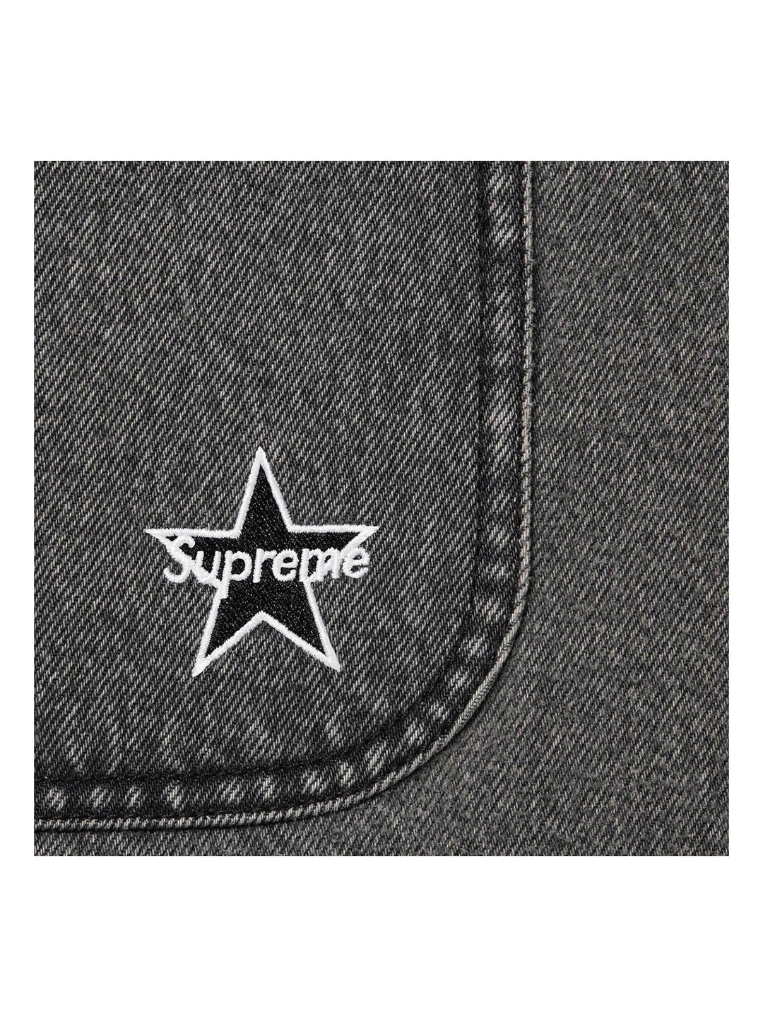 Supreme Denim Chore Coat Black Prior