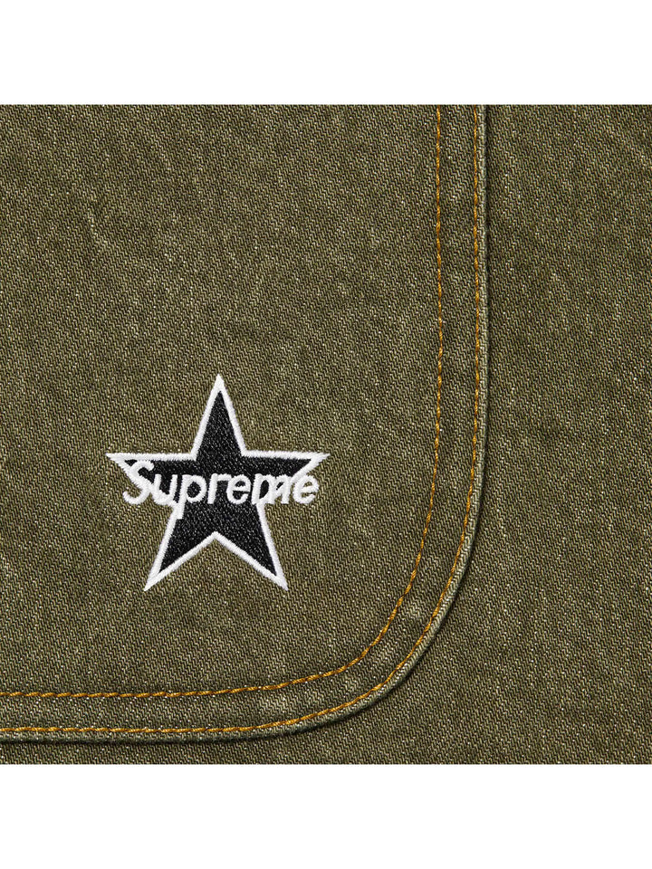 Supreme Denim Chore Coat Olive Prior