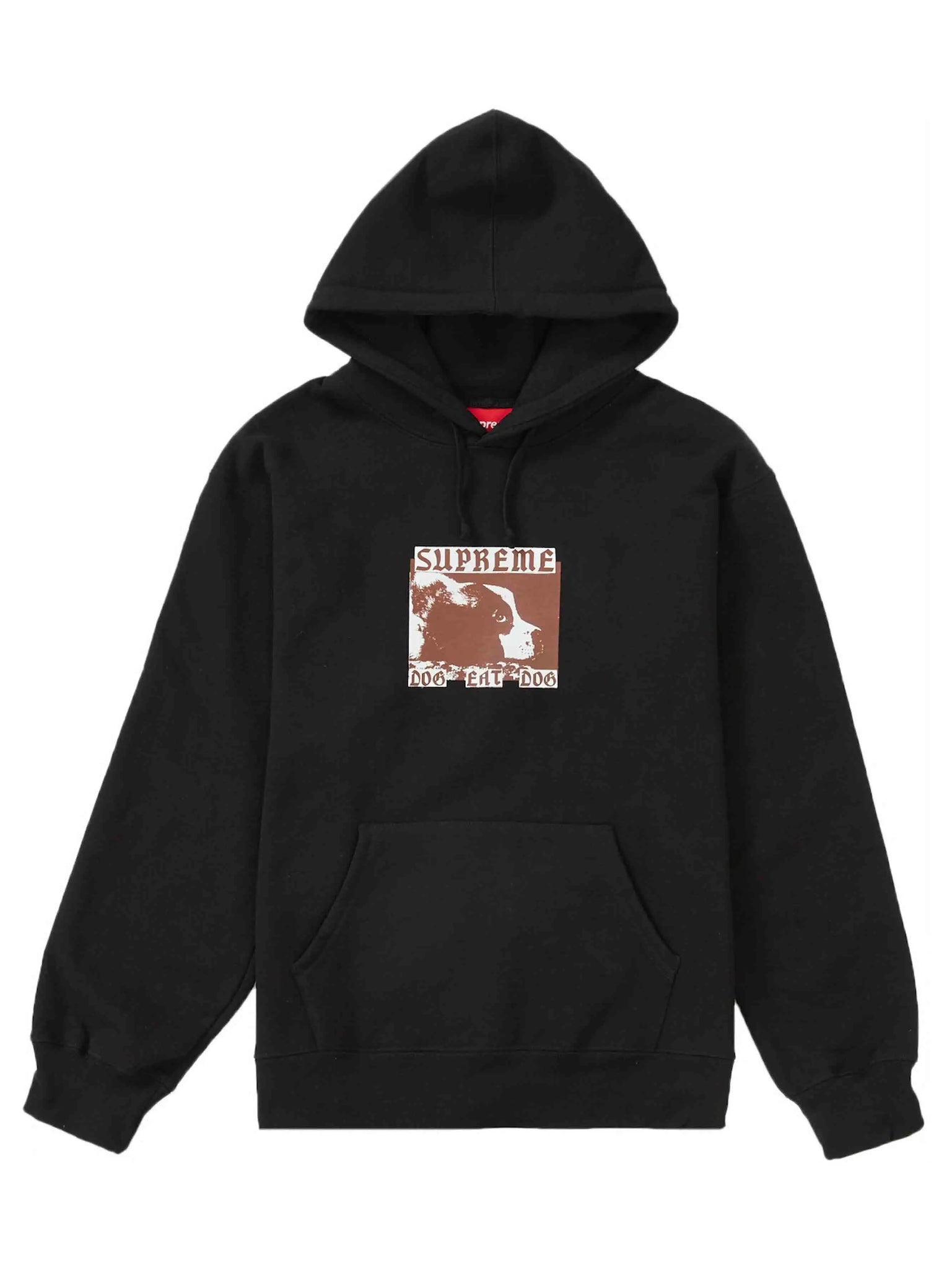 Supreme Dog Eat Dog Hooded Sweatshirt Black (SS22) Prior