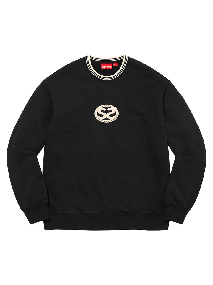 Supreme Double S Crewneck Black (SS22) Prior