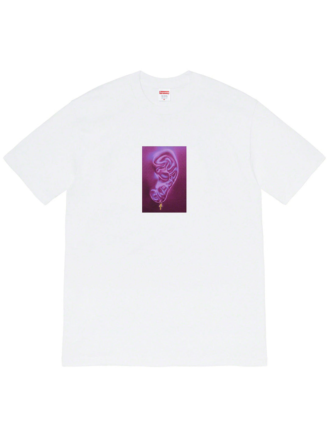 Supreme Ear Tee White [SS21] Prior