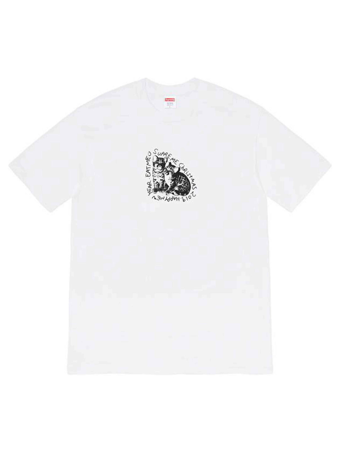 Supreme Eat Me Tee White [FW19] Supreme