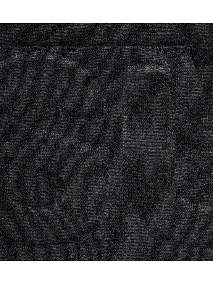 Supreme Embossed Logos Hoodie Black [SS21] Prior