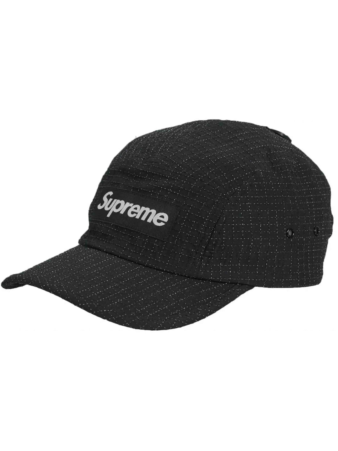 Supreme Glow Ripstop Camp Cap Black (FW22) Prior