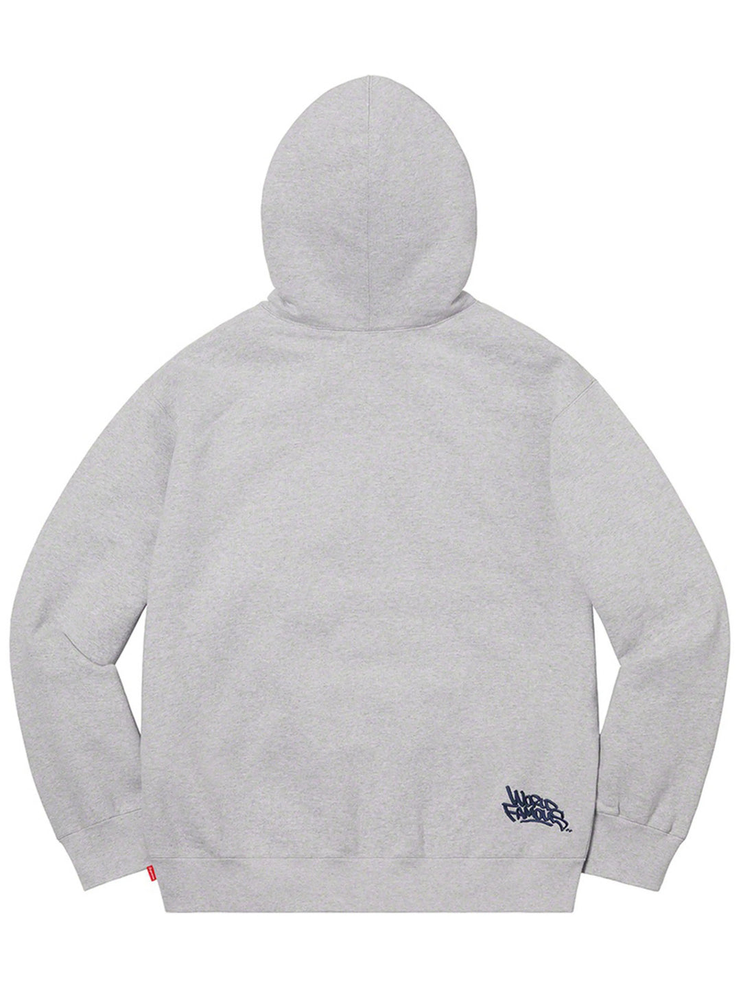 Supreme Handstyle Hooded Sweatshirt Heather Grey [SS21] Prior