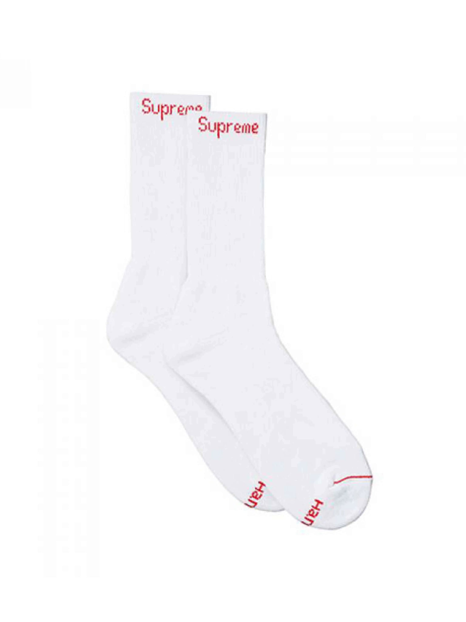 Supreme Hanes Cushion Crew Socks Supreme