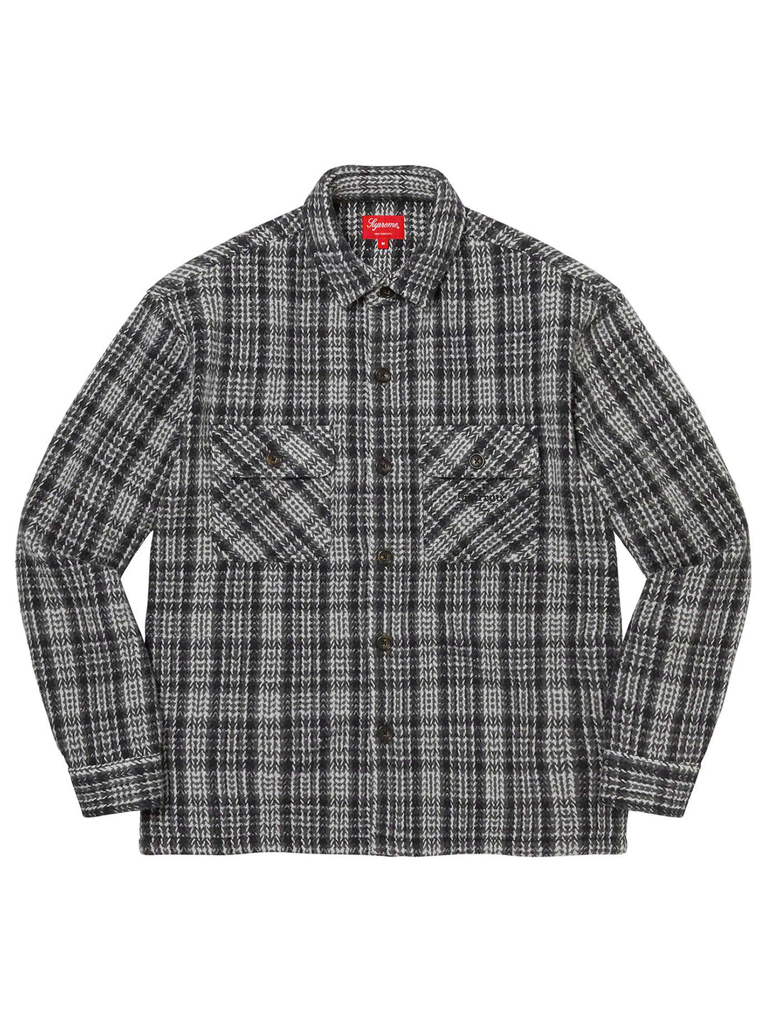 Supreme Heavy Flannel Shirt Black (FW22) Prior