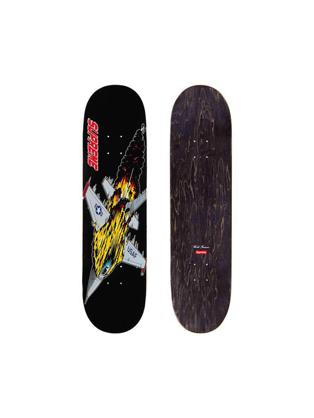 Supreme Jet Skateboard Deck Black 8" X 32" (FW20) Supreme