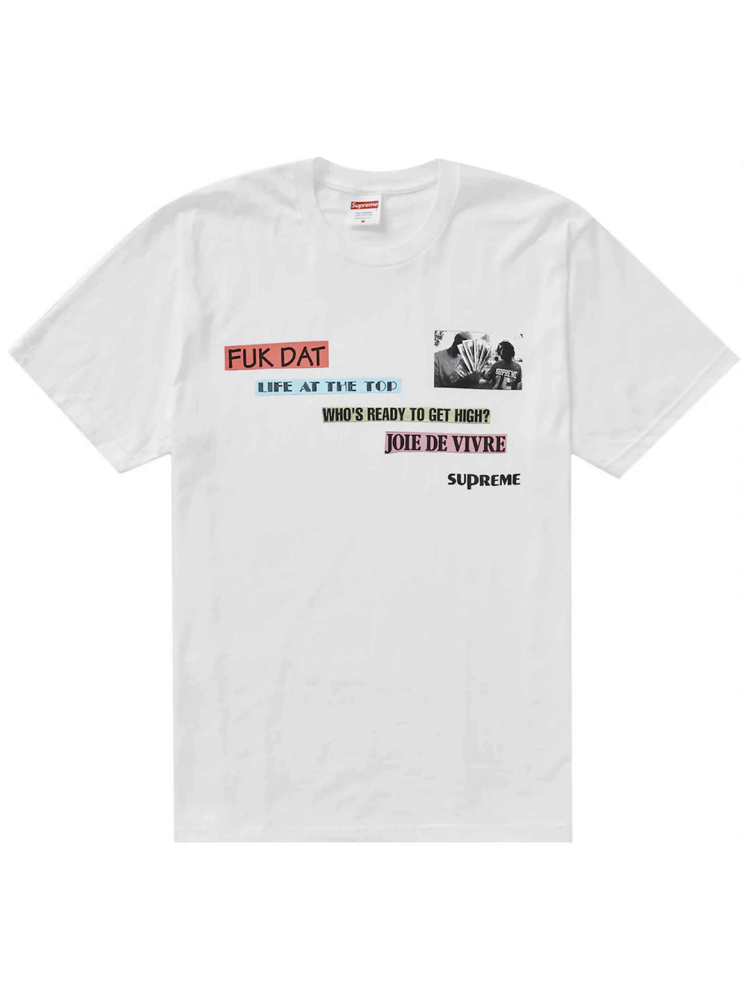 Supreme Joie De Vivre Tee White (FW22) Prior