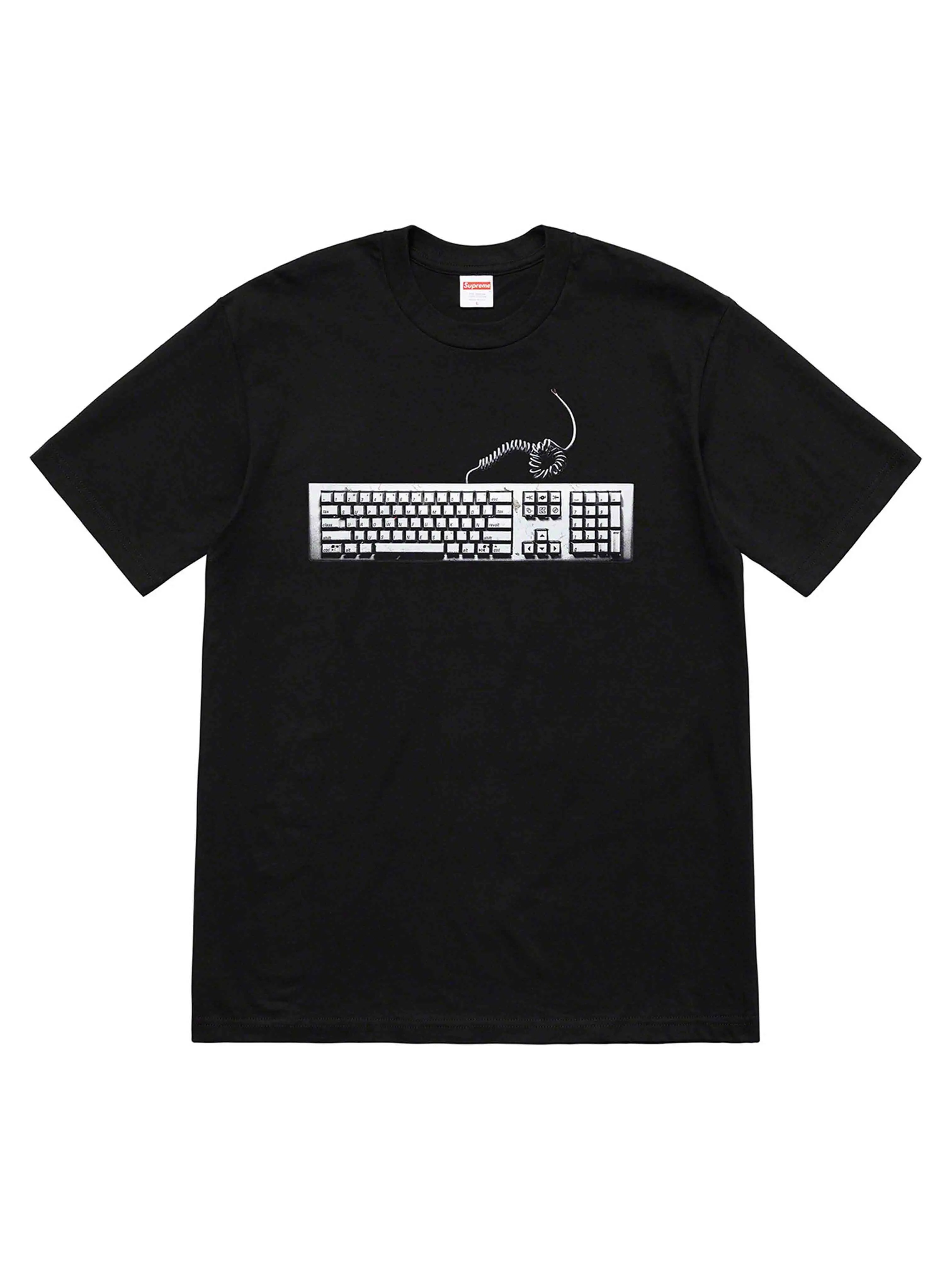 Supreme Keyboard Tee Black SS19 Streetwear Auckland New Zealand Prior