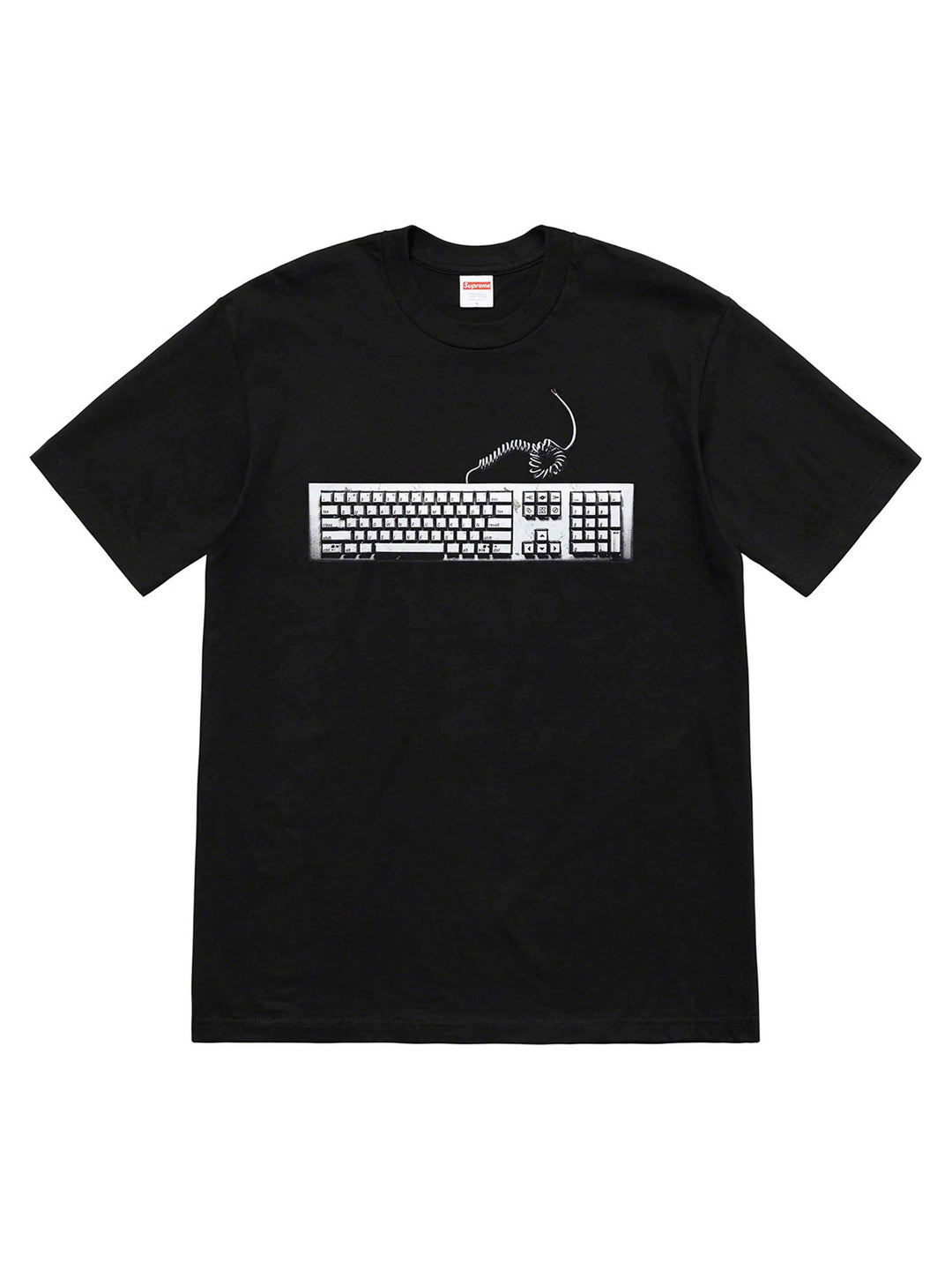 Supreme Keyboard Tee Black [SS19] Supreme