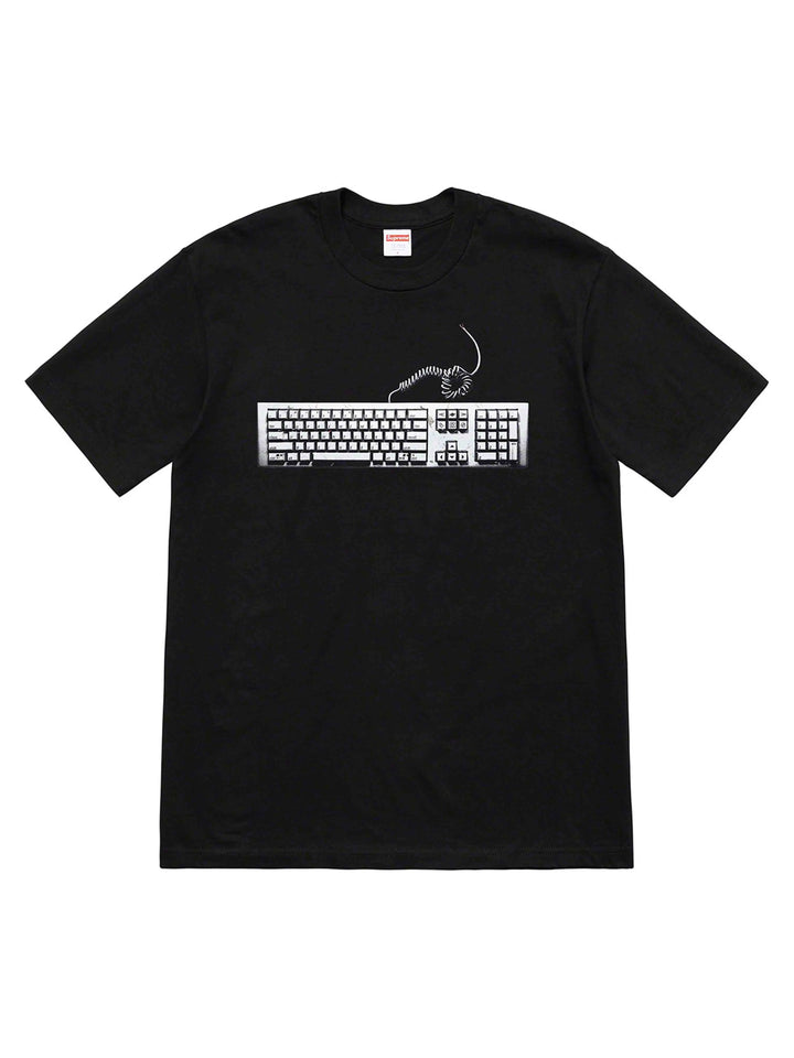 Supreme Keyboard Tee Black [SS19] Supreme