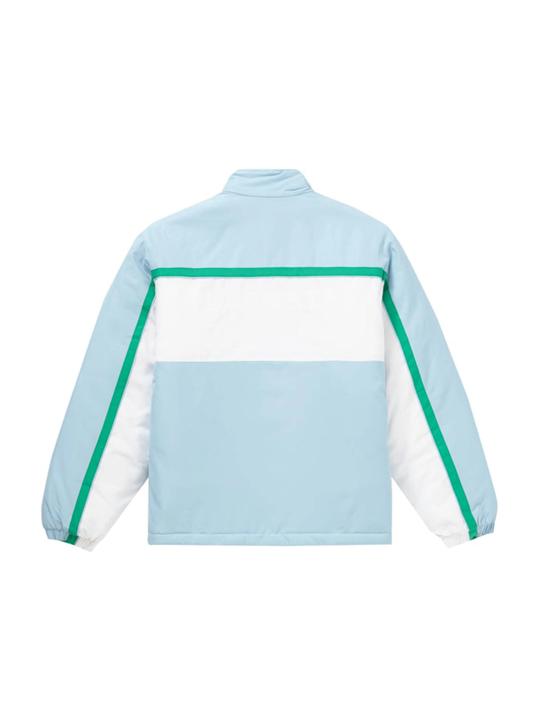 Supreme LACOSTE Puffer Half Zip Pullover Light Blue [FW19] Prior