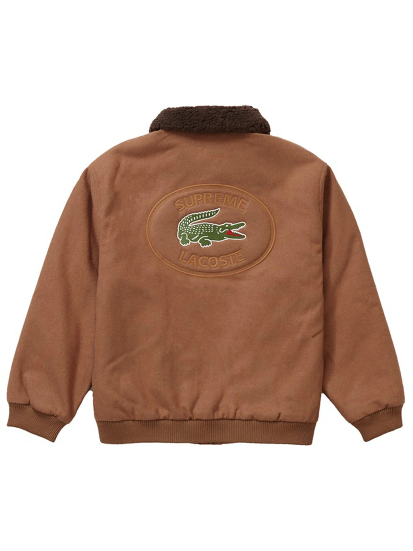 Supreme lacoste deals jacket