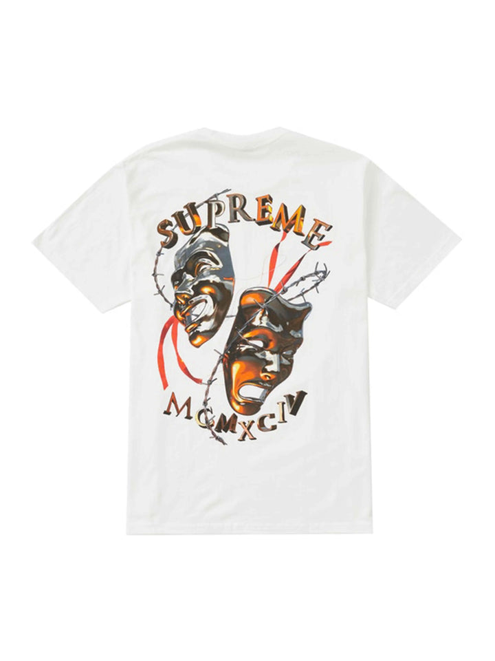 Supreme Laugh Now Tee White [SS20] Supreme