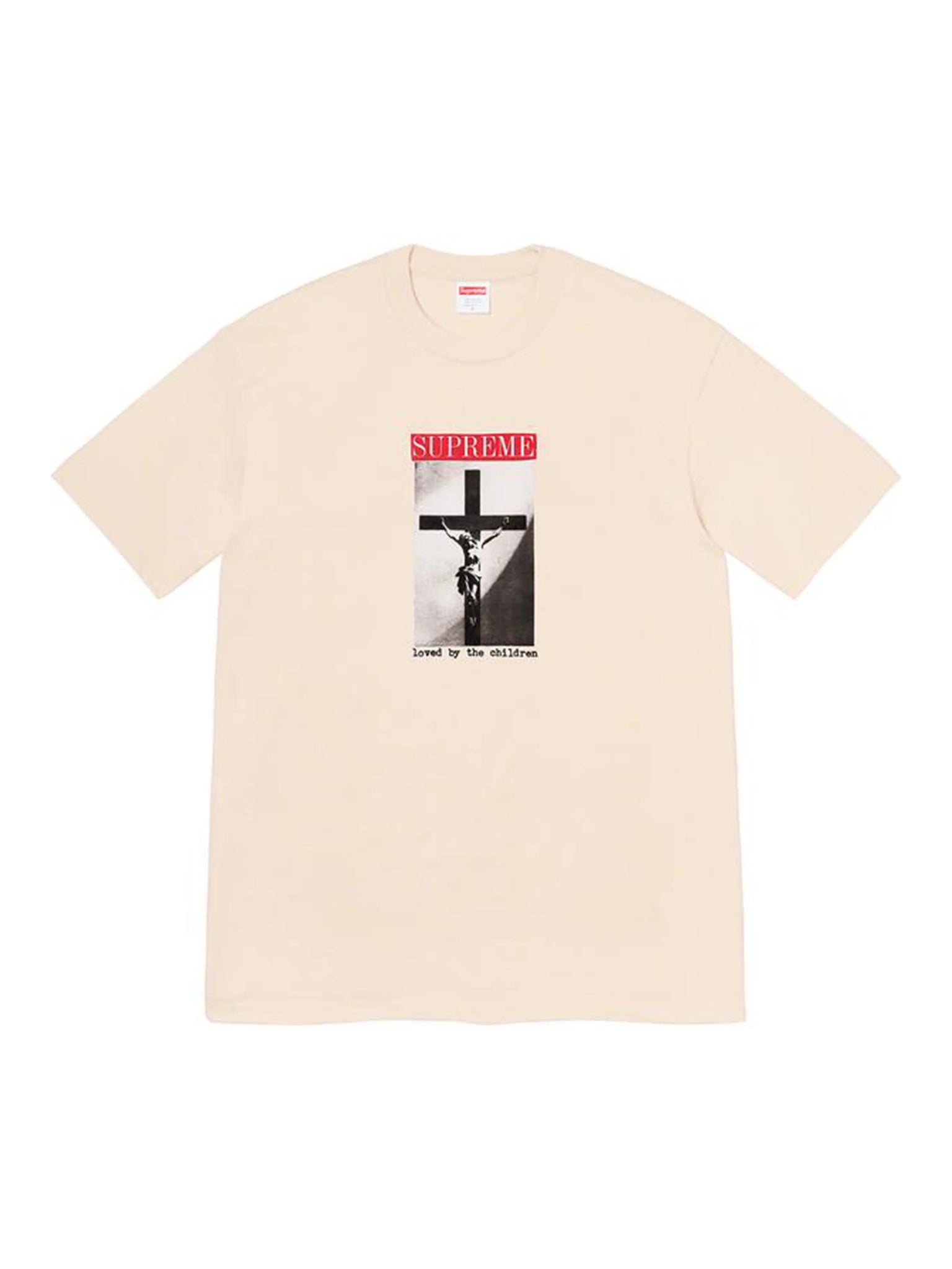 Supreme Loved By The Children Tee Natural [SS20] Supreme