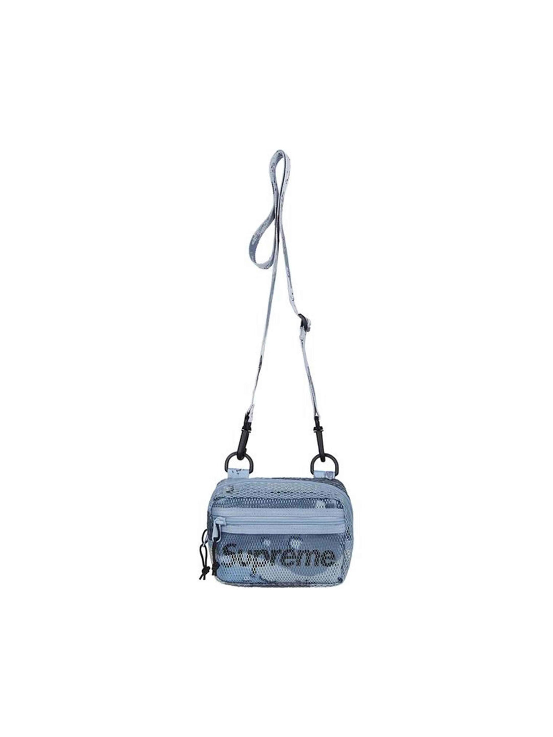 Supreme Mesh Shoulder Bag Blue Camo Supreme