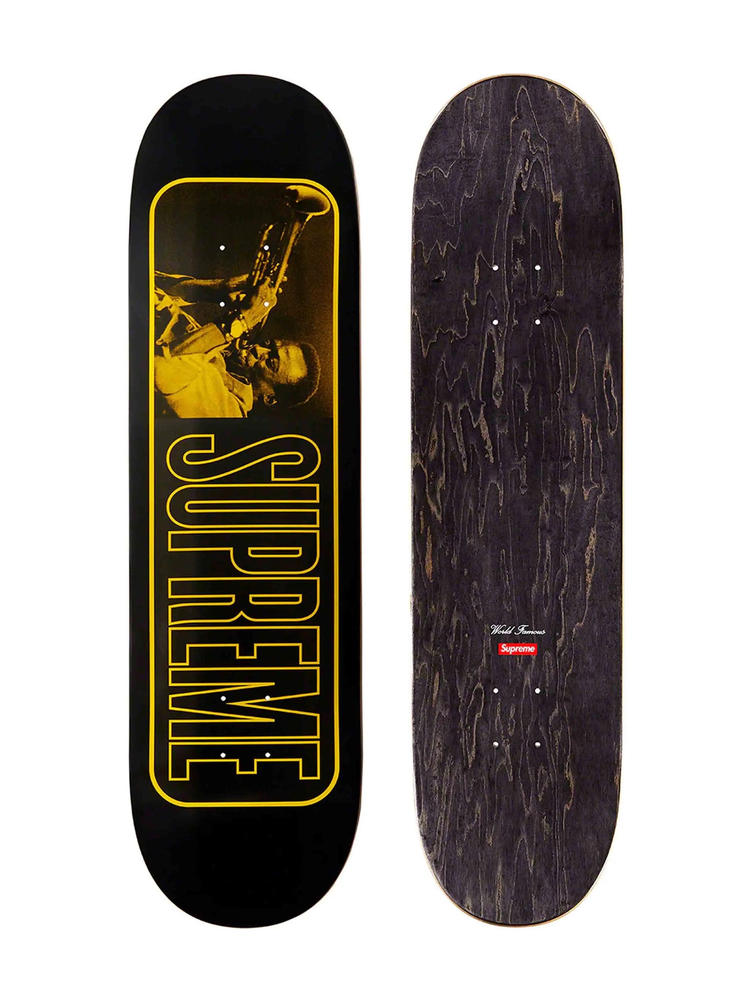 Supreme Miles Davis Skateboard Deck Black Prior