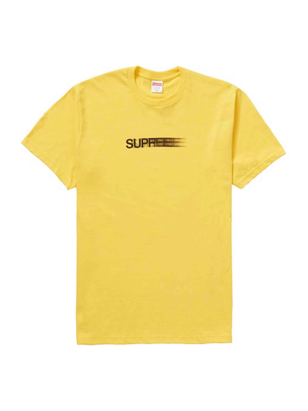 Supreme Motion Logo Tee Yellow M [SS20] Supreme