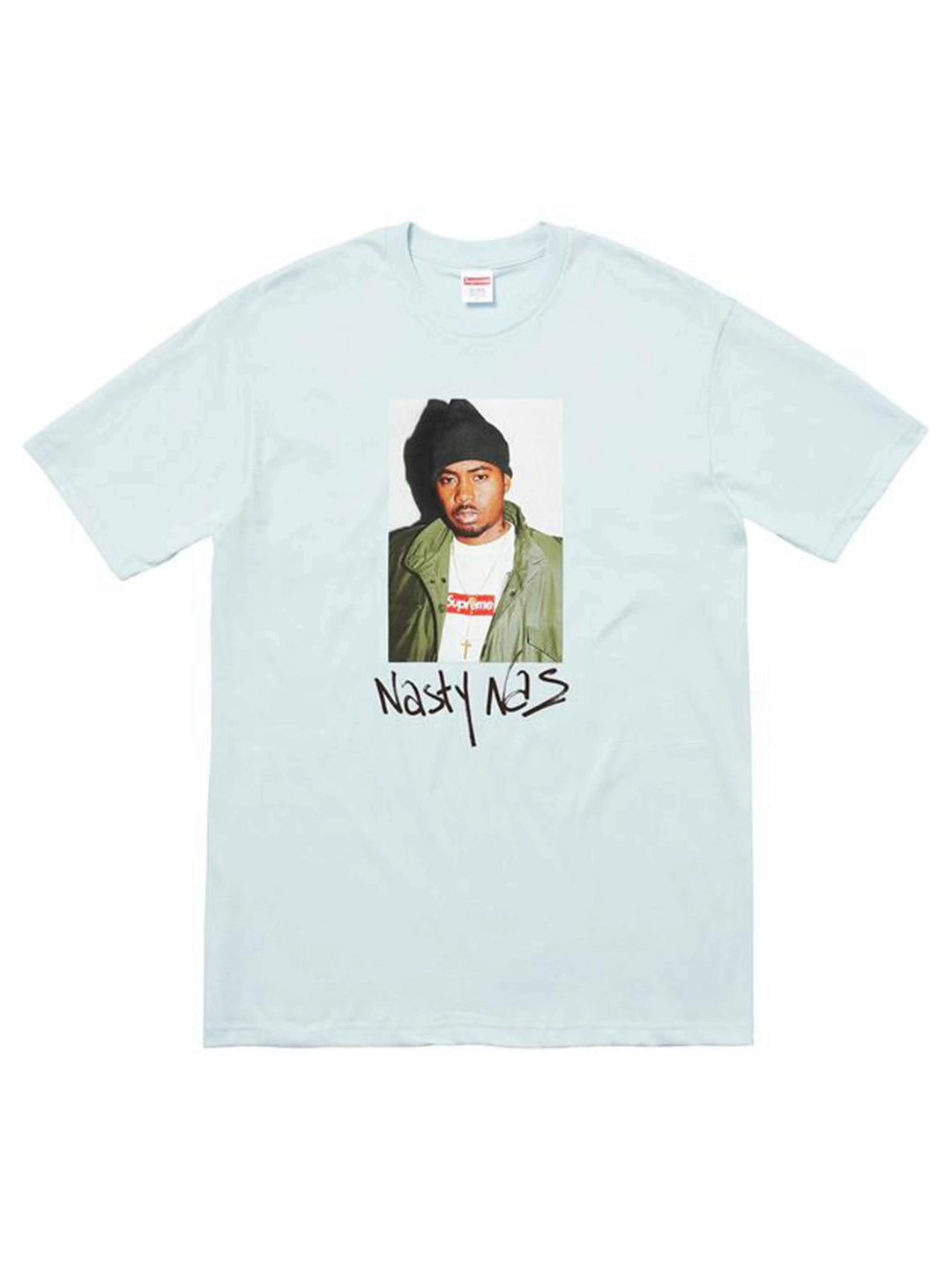 Supreme Nas Tee Pale Blue [FW17] Prior