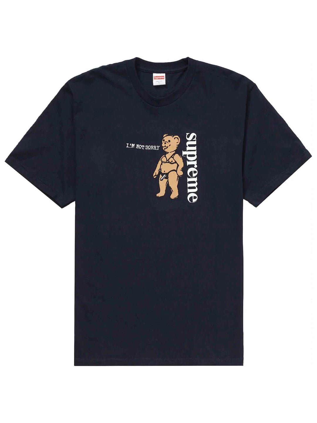 Supreme Not Sorry Tee Navy (SS21) Prior