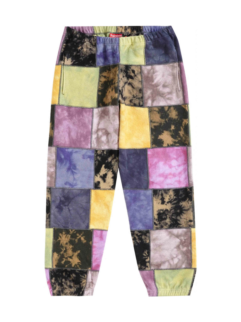 Supreme patchwork sweatpants deals