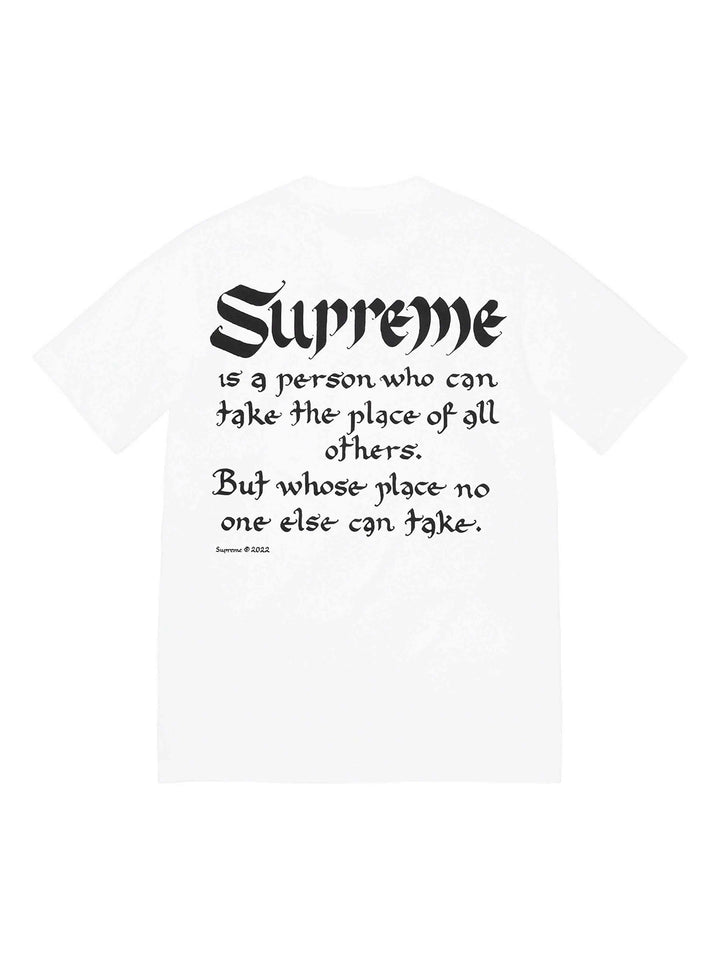 Supreme Person Tee White (SS22) Prior