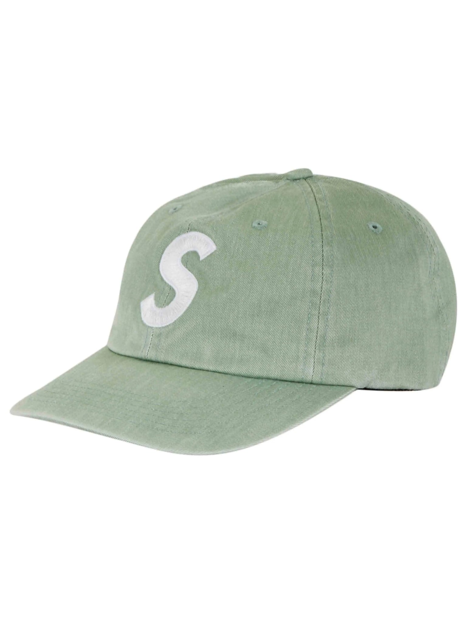 Supreme Pigment Print S Logo 6-Panel Light Sage (FW22) Prior