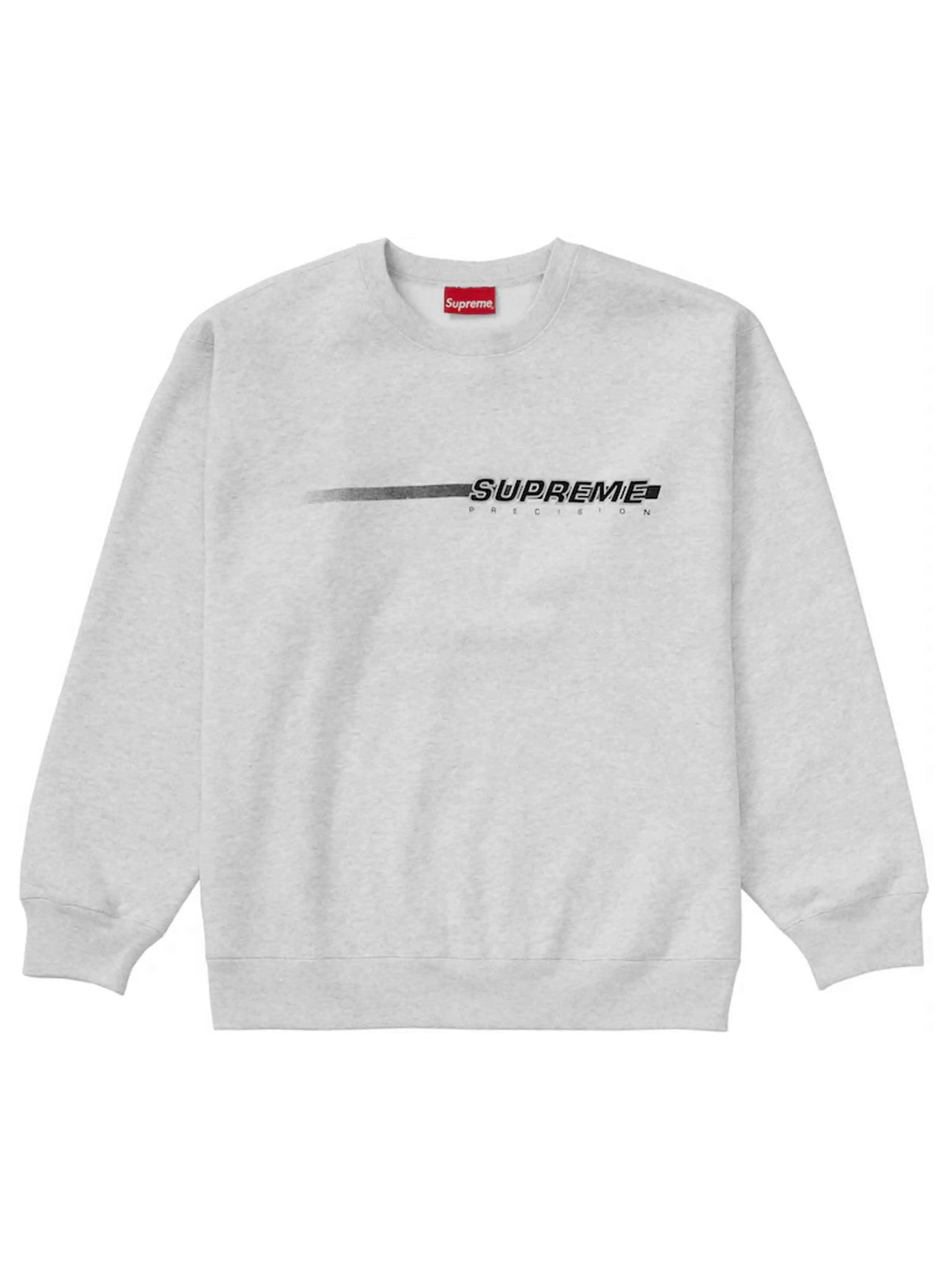 Supreme Precision Crewneck Ash Grey (SS21) Prior