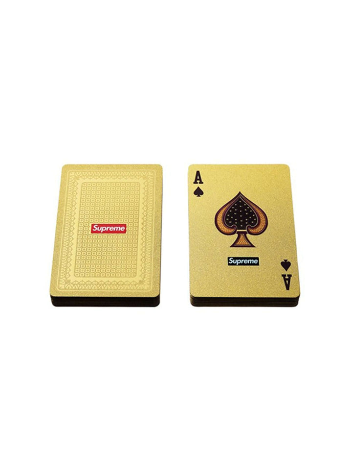 Supreme SS13 Gold Playing Cards Supreme