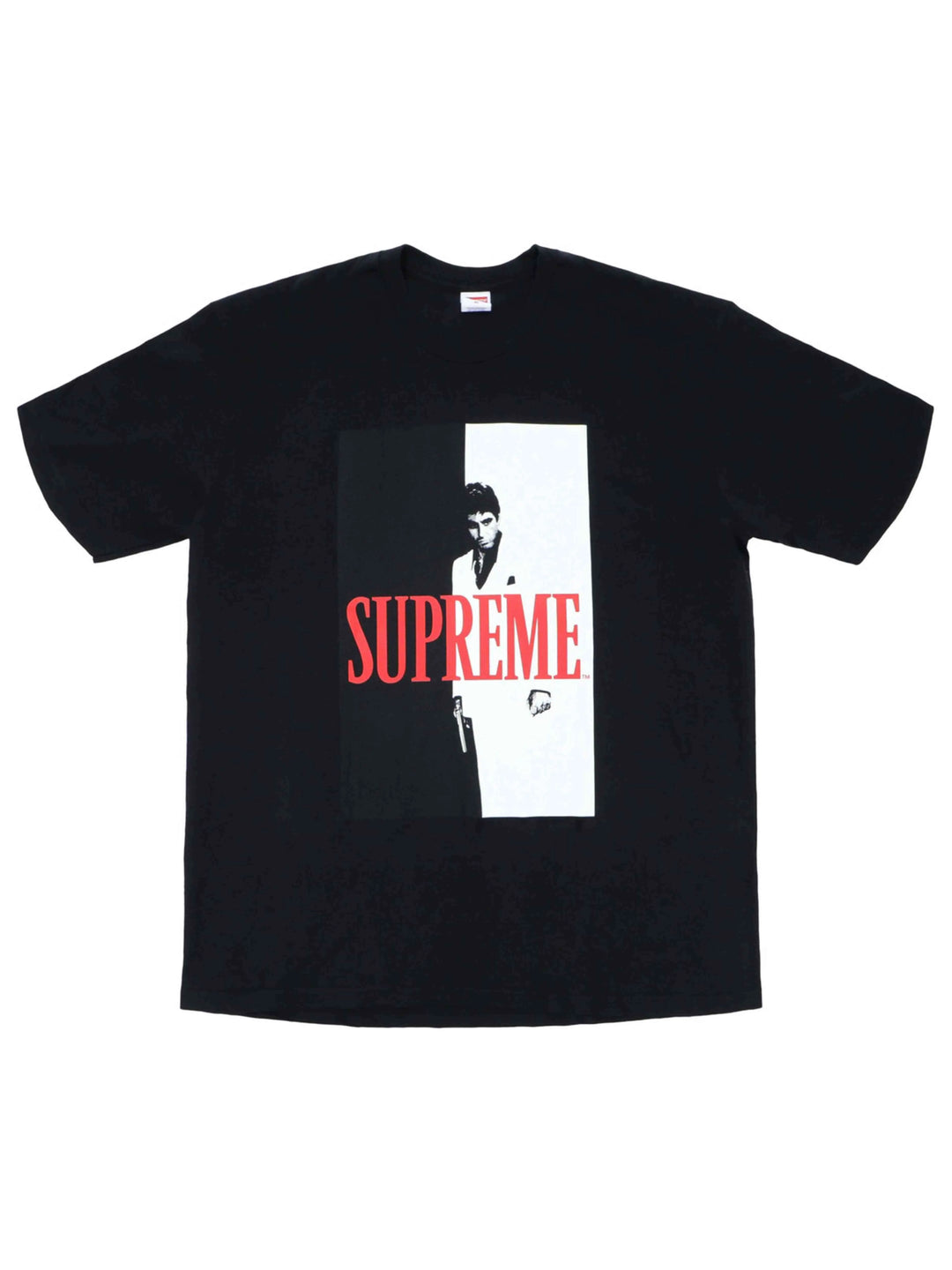 Supreme Scarface Split Tee Black [FW17] M Supreme