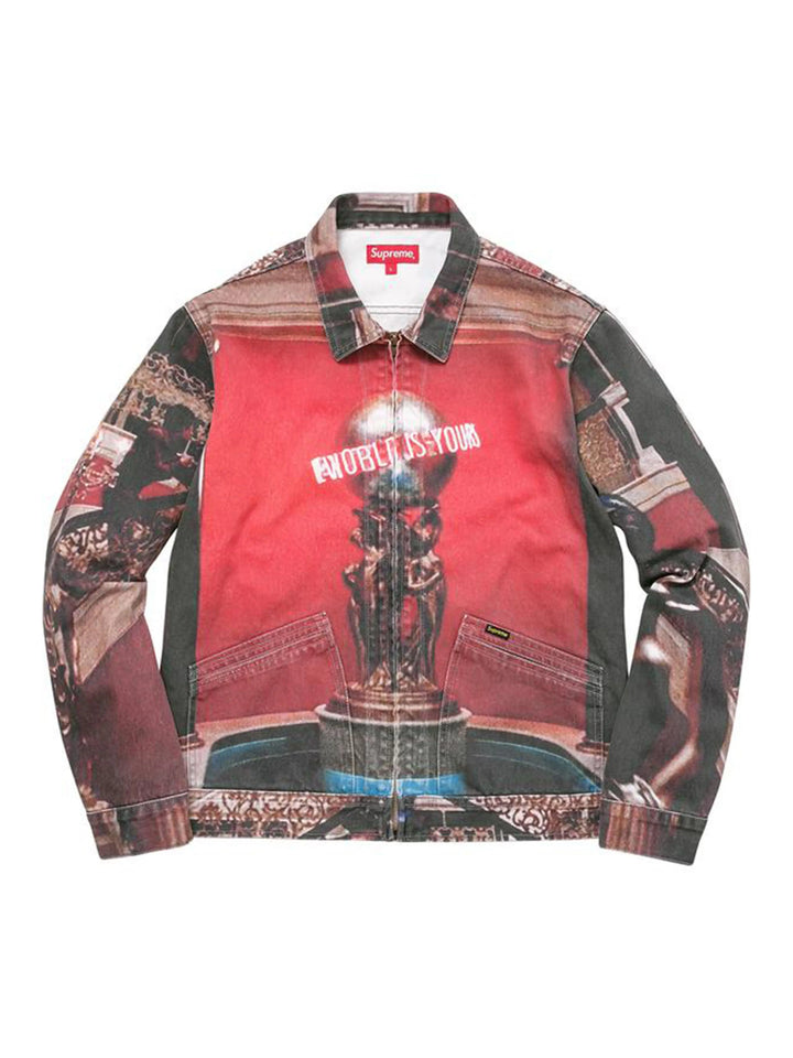 Supreme Scarface the World Is Yours Denim Jacket Multi Supreme