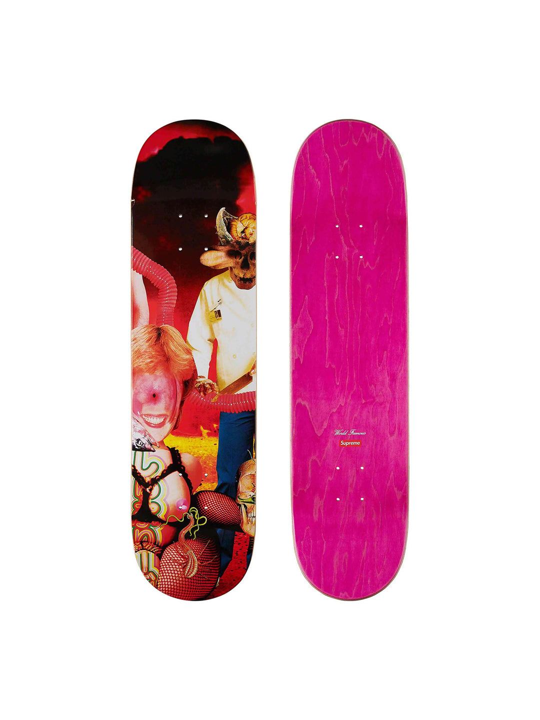 Supreme Sekintani La Norihiro Skateboard Deck Pink 8.25" Supreme