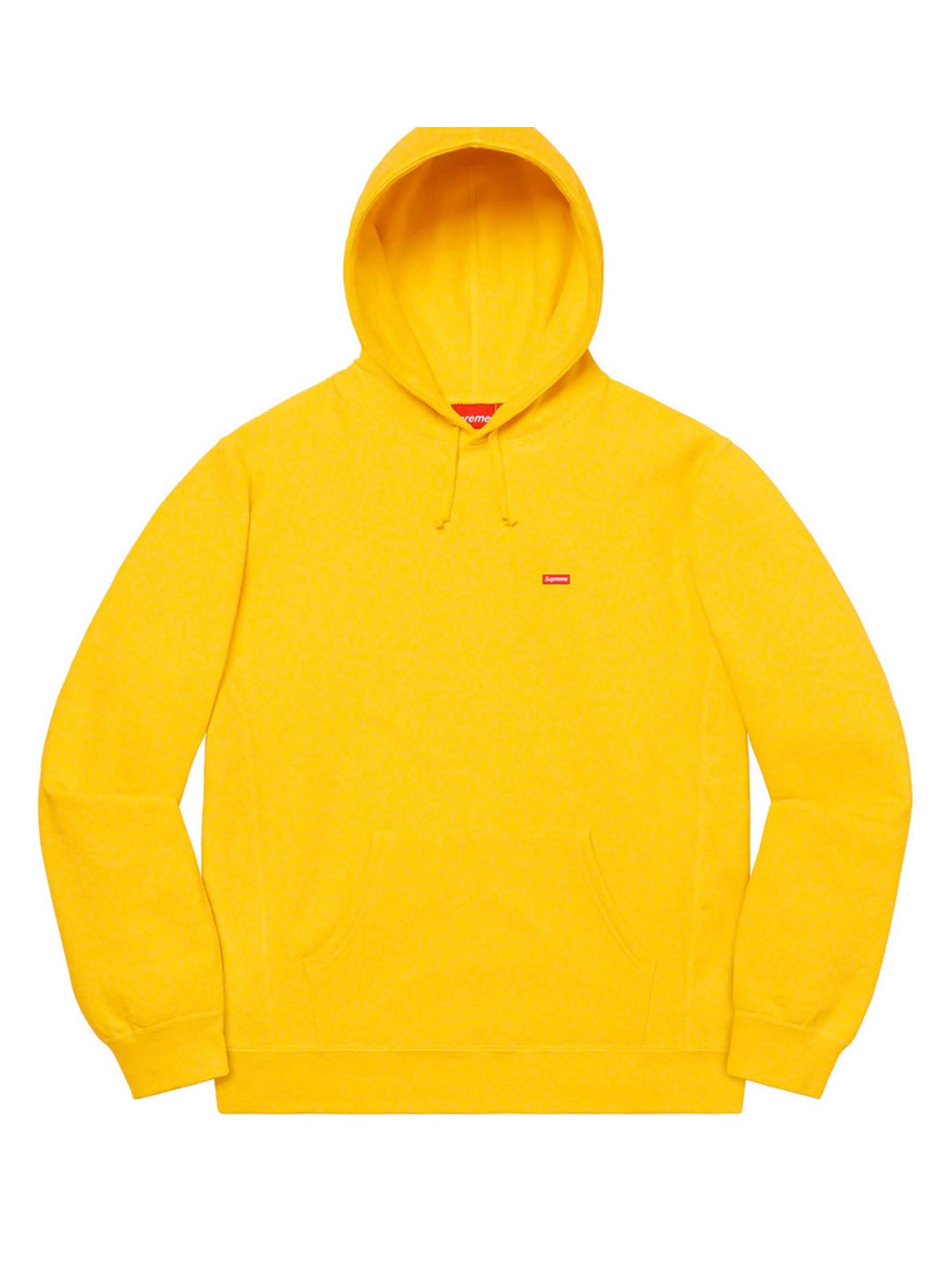 Supreme Small Box Hooded Sweatshirt Lemon [SS20] Supreme