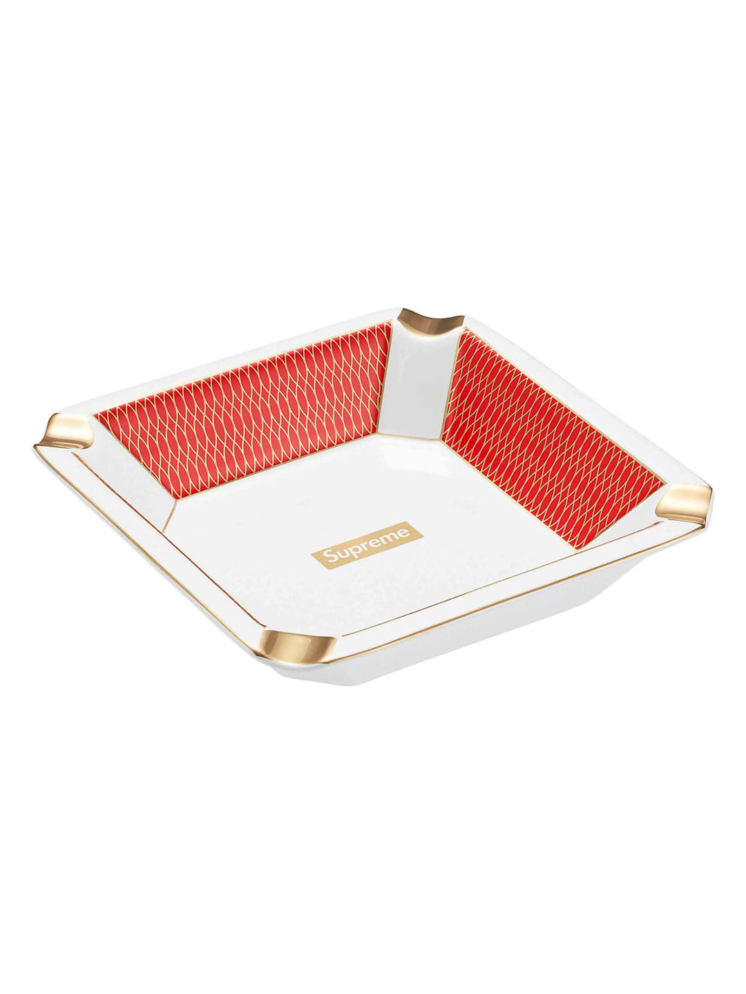 Supreme Small Ceramic Ashtray Red Prior