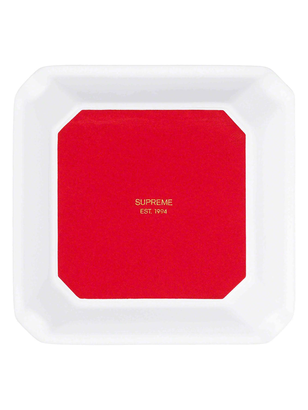 Supreme Small Ceramic Ashtray Red Prior