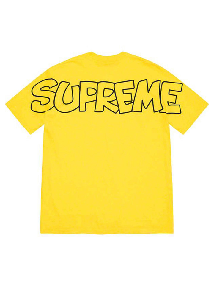 Supreme Smurfs All Over Tee Yellow [FW20] Prior