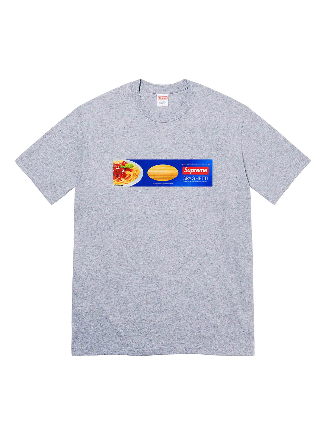 Supreme Spaghetti Tee Heather Grey (FW21) Prior