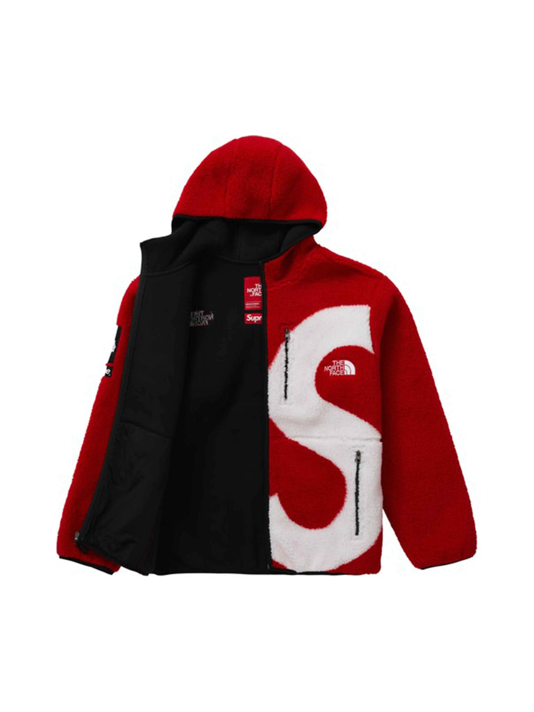 Supreme The North Face S Logo Fleece Jacket Red [FW20] Supreme