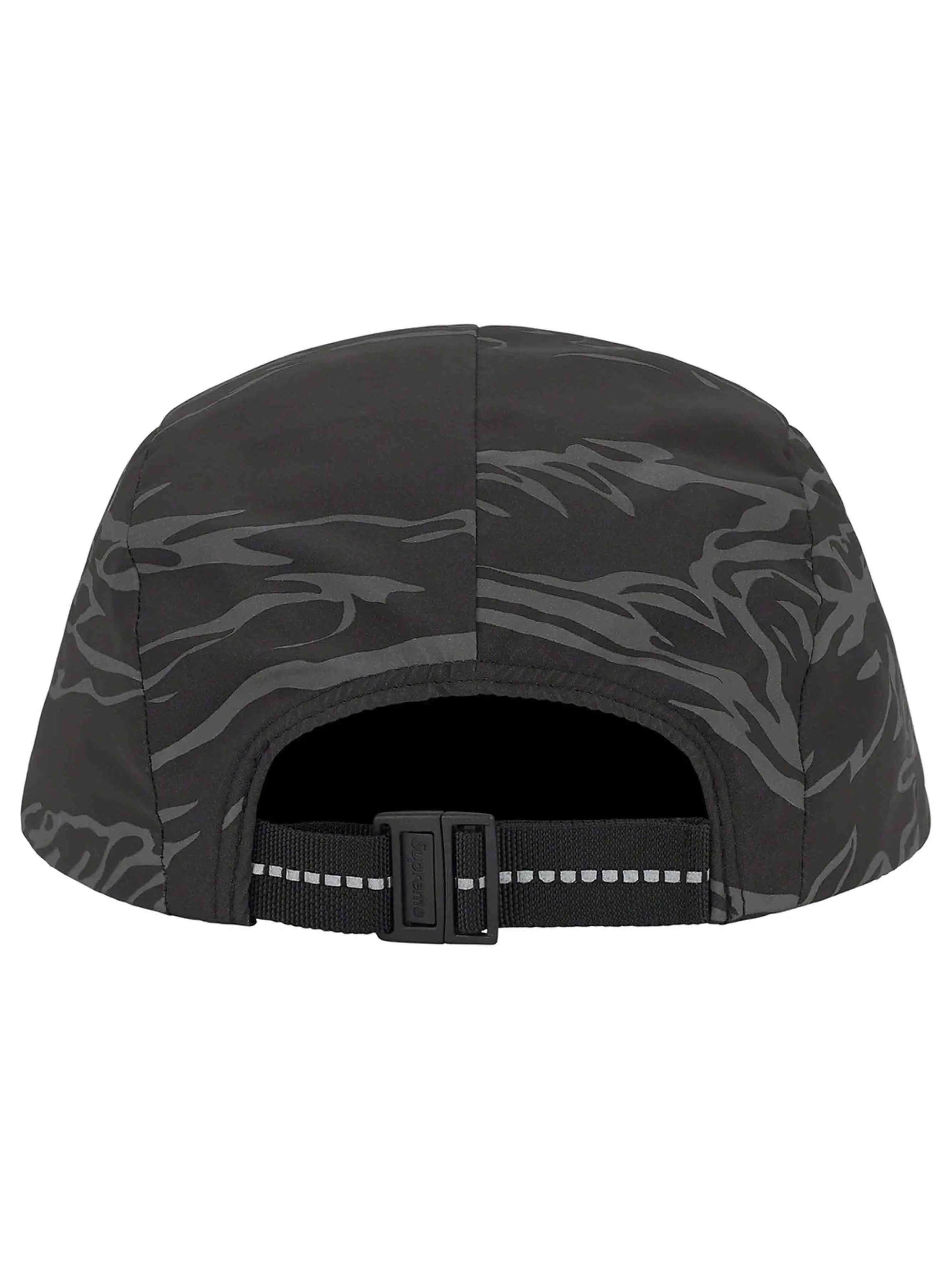 Supreme reflective camp cap clearance