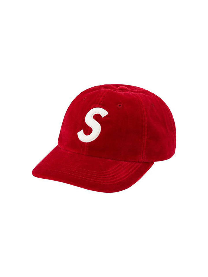 Supreme Velvet S Logo 6-Panel Red [FW20] Supreme
