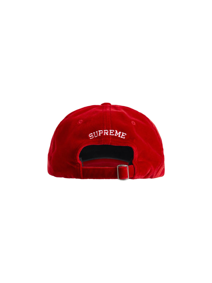 Supreme Velvet S Logo 6-Panel Red [FW20] Supreme