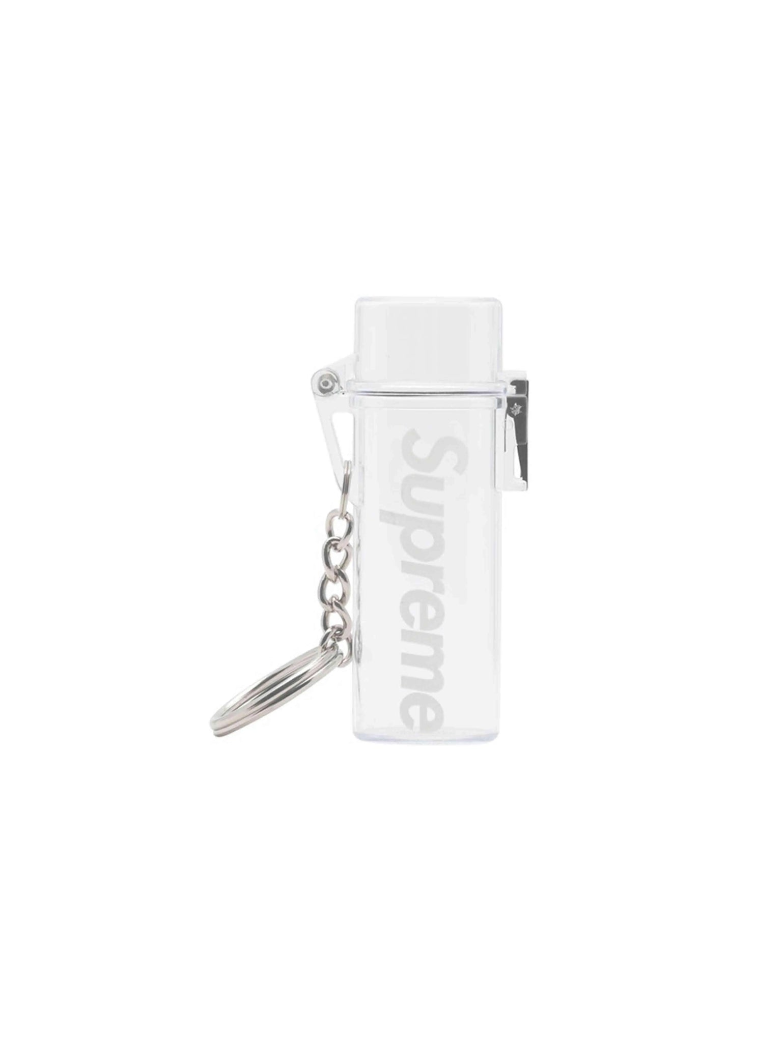 Supreme Waterproof Lighter Case Keychain Clear Supreme