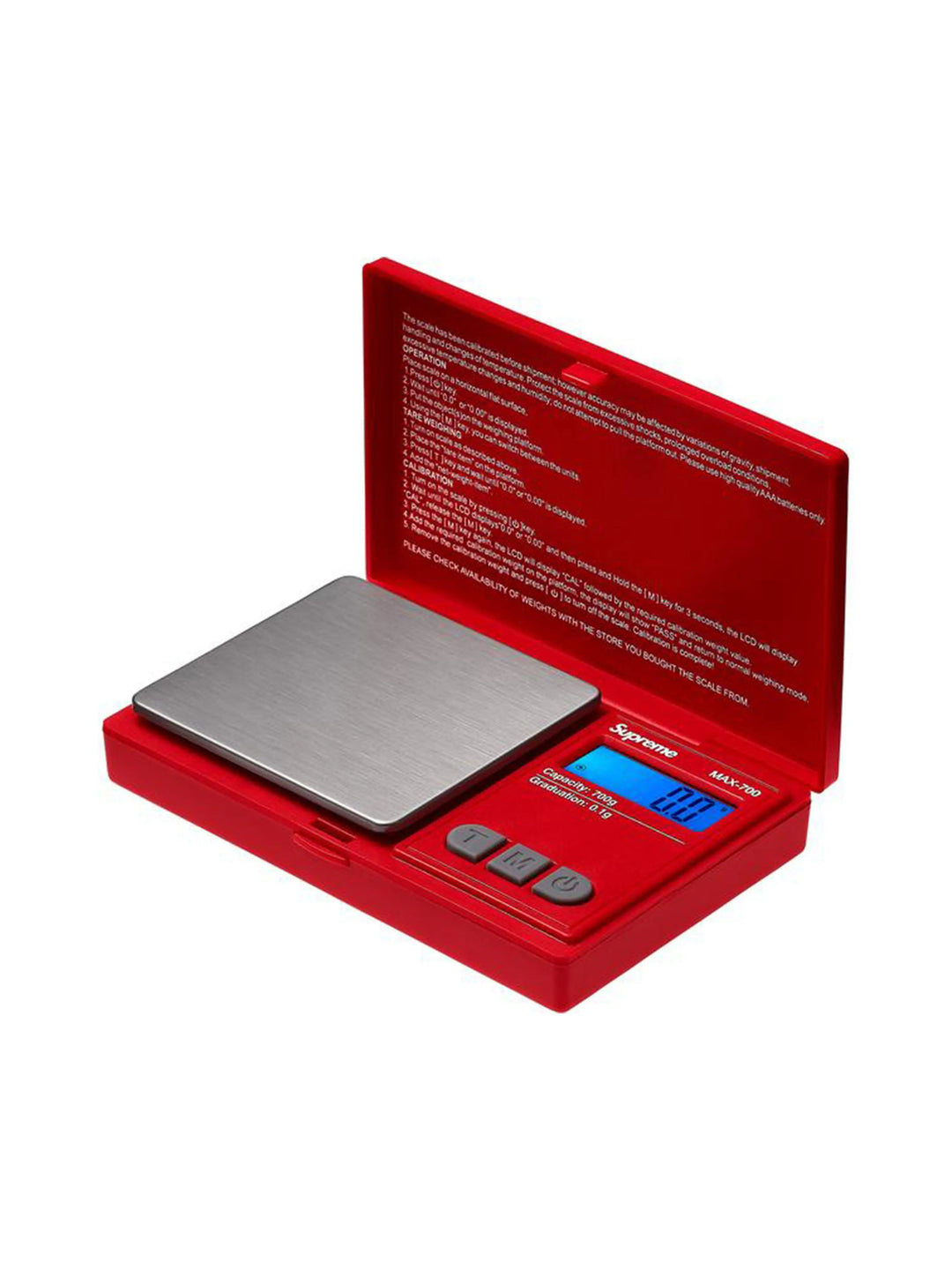 Supreme X AWS MAX-700 Digital Scale Red [FW18] Prior