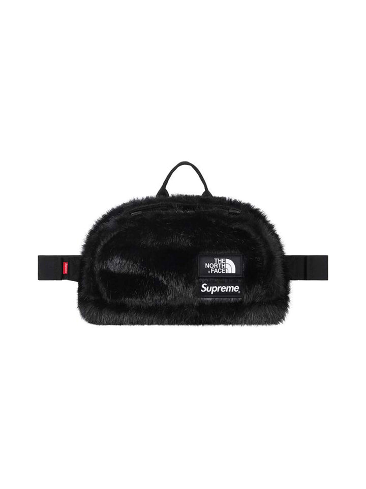 Supreme X The North Face Faux Fur Waist Bag Black [FW20] Prior
